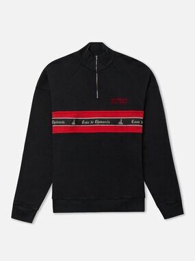 WILLY CHAVARRIA - Gilroy mock neck black beauty - Sz S - BNWT